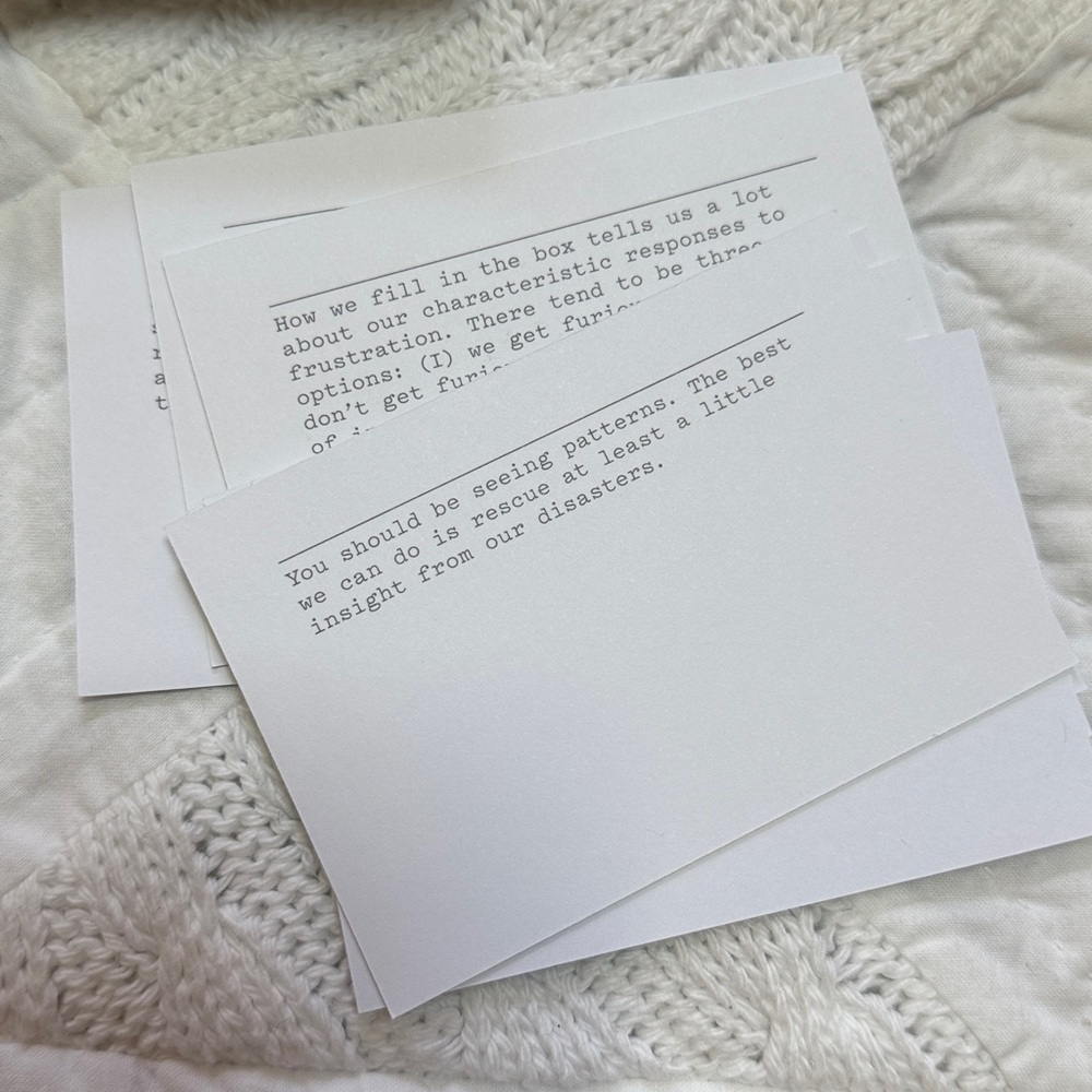 School of Life Know Yourself Prompt Cards - Picture 5 of 7
